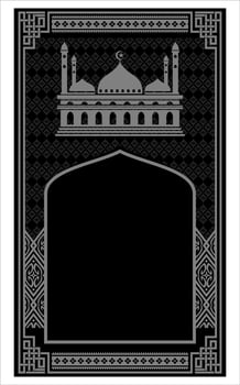 The Muslim Carpet vector