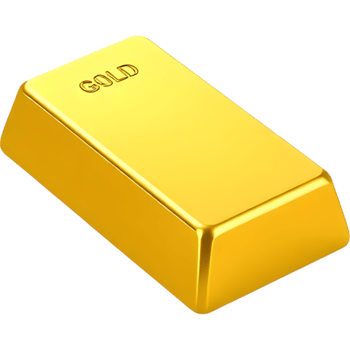 Shiny Gold Bar with Gold Text png