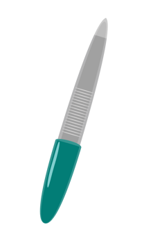 Illustration of a Nail File png