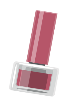 Bottle of Nail Polish png