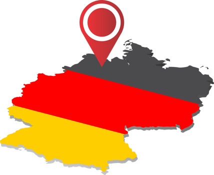 Germany country map png