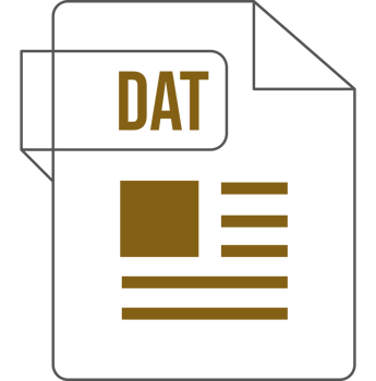 Dat Icon Inside Transparent Outline And Sharp Corners png