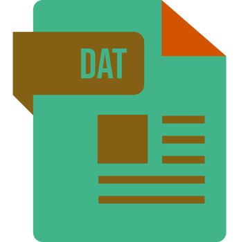 Dat Ip Icon Sharp Corners Lines And Rectangle With Symbol png