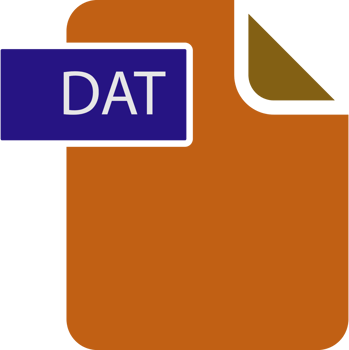 Dat File Format Icon Rounded Shapes And Spacing png