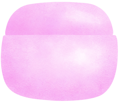 a pink watercolor skincare png