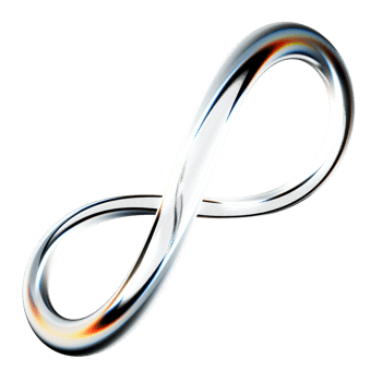 transparent wavy glass abstract object png
