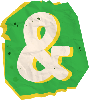 And, Ransom Paper Texture Cutout Alphabet png