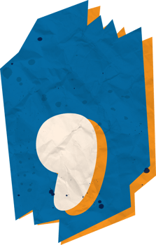 Comma, Ransom Paper Texture Cutout Alphabet png