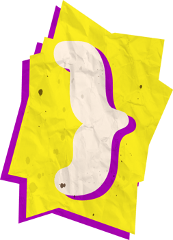 Curly bracket close, Ransom Paper Texture Cutout Alphabet png