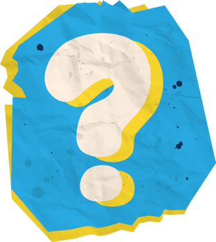 Question mark, Ransom Paper Texture Cutout Alphabet png
