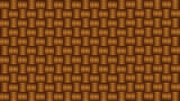 bamboo fiber woven pattern Background. vector