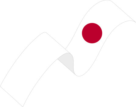 Hand painted Japan flag with bold brushstrokes transparent png