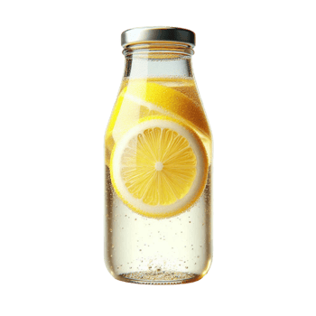 Lemon Infused Sparkling Water png