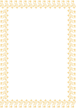 Herbal plant healing frame. witchcraft frame for text. Simple template element for design vector