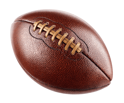 Vintage leather football for sports enthusiasts and collectors png