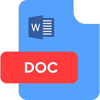 Doc File Extension Icon Christi And Darkish Blue Color png