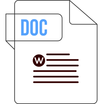 Doc Icon Black Outline png