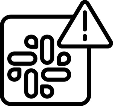 Slack Outline Icon vector