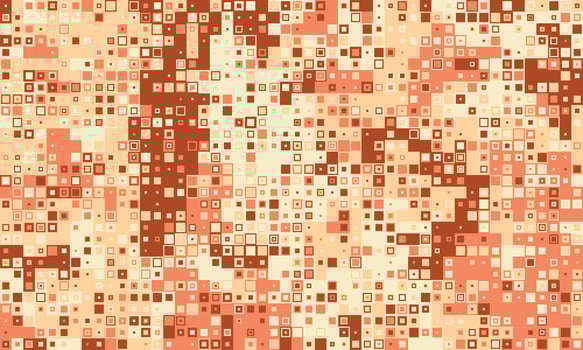 Abstract pixel art background. Warm earthy tones create a dynamic, textured surface ideal for website banners, presentations, or as a stylish design element. vector