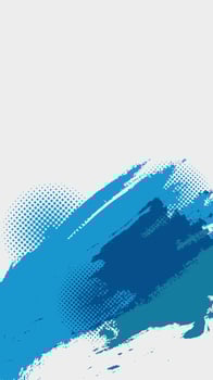 scratch illustration with blue halftone color vector