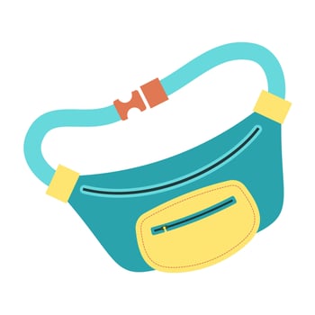 Summer clothes, and accessories for beach and casual wear. vector