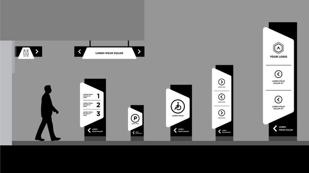 corporate identity concept vector