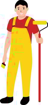 People Labor Day Illustration in Flat Design vector
