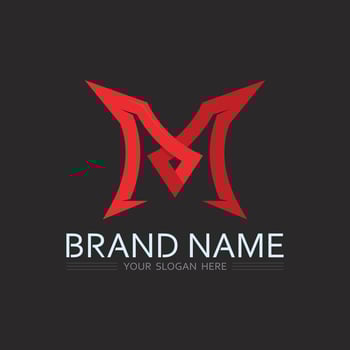 Bold and Stylish M Icon for Business and Technology Brand vector