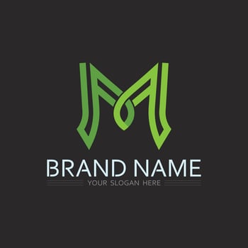 Modern Letter M Logo Design for Branding and Business Identity vector