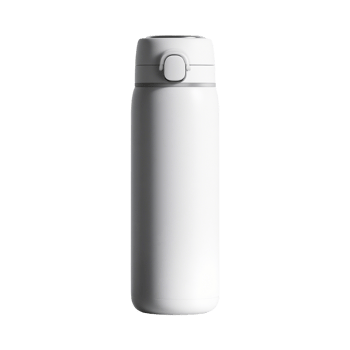 White Vacuum Insulated Water Bottle png