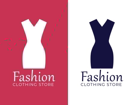 Creative Clothing Logo for Fashion Store vector