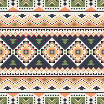 Tribal striped seamless pattern. Aztec geometric background. Can be used in textile design, web design for making wrapping, envelope, backpacks vector