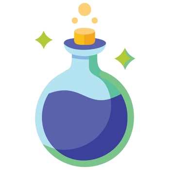 Enchanted Potion Jar Artwork vector