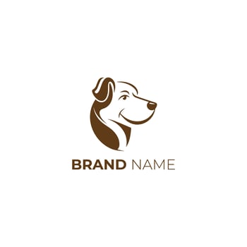 Elegant Newest Dog Logo for Brand Identity vector
