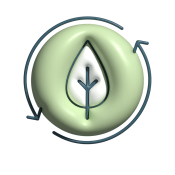 Vibrant 3D Earth Day Environmental Protection Icons png