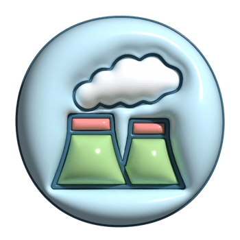 Critical 3D Global Pollution Waste Icons png