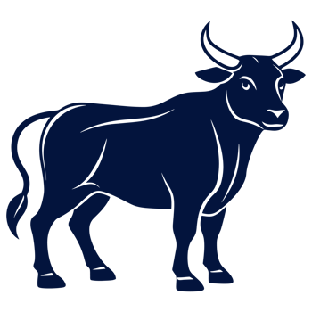 bull silhouette design illustration png