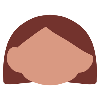 Girl head illustration png