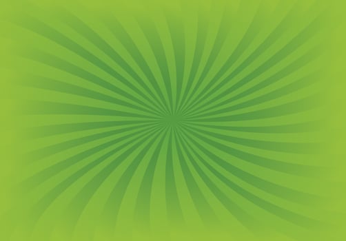 Abstract green background with green lines dark centered in the middle vector