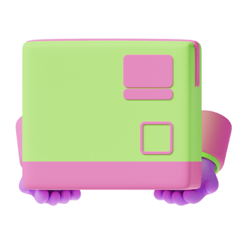 3d delivery man icon png