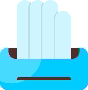 Chalk Flat Icon vector