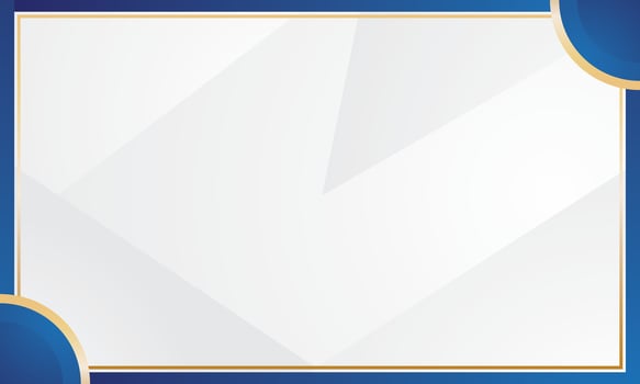 White background blue frame suitable for luxury certificate vector