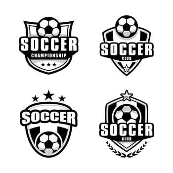 soccer logo image collection vector