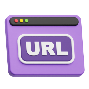 url website 3d icon png