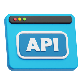 api website 3d icon png