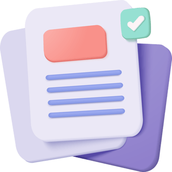 A document with a check mark and a paper document png