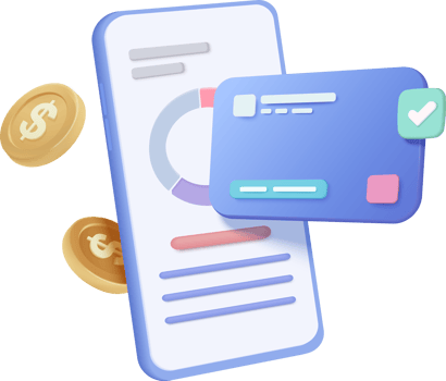 Credit card and money icon png