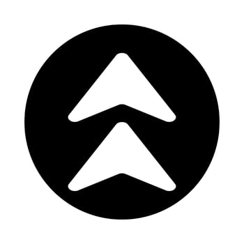 Arrow Icon . Flat Design Style. Made in illustration. Web design. vector