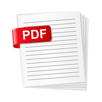 PDF file illustration vector