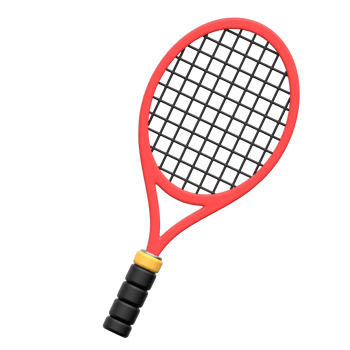 3D Tennis Racket Icon png